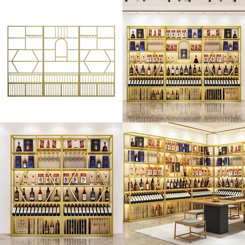 Modern Wrought Iron Floor to C - Wine & Beer Guayaquil recension och pris