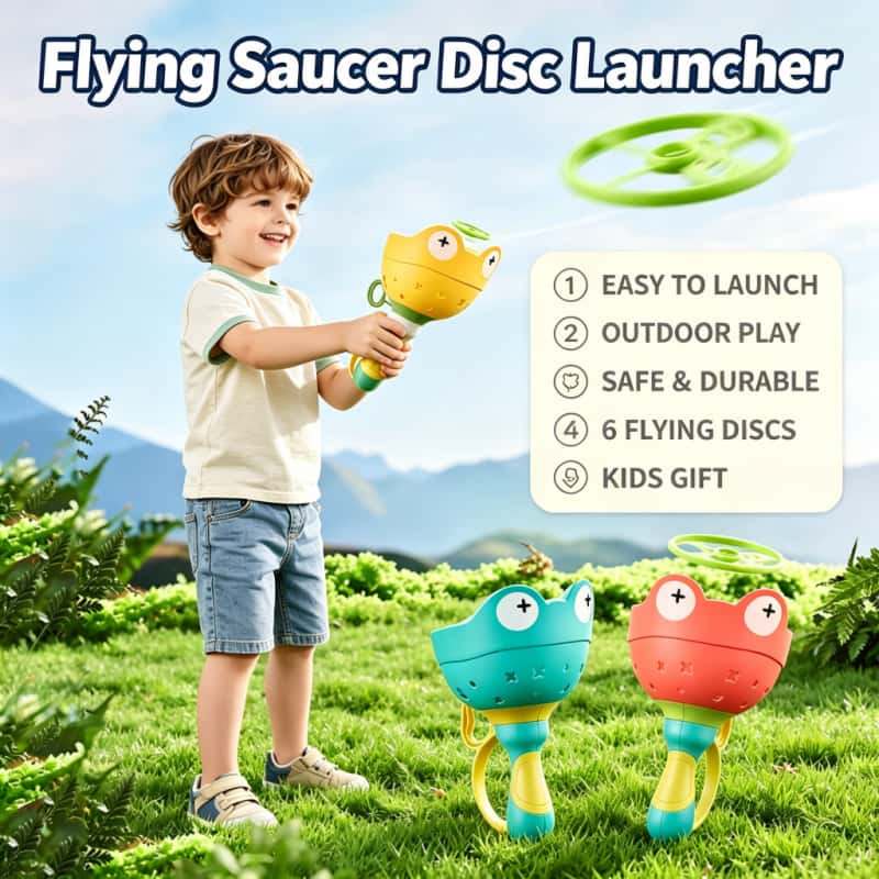 Flying Saucer Disc Launcher Ki - Cocktail Shaker Set recension och pris
